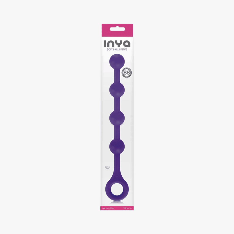 PLUG ANAL INYA SOFT BALLS PETITE COLOR MORADO 