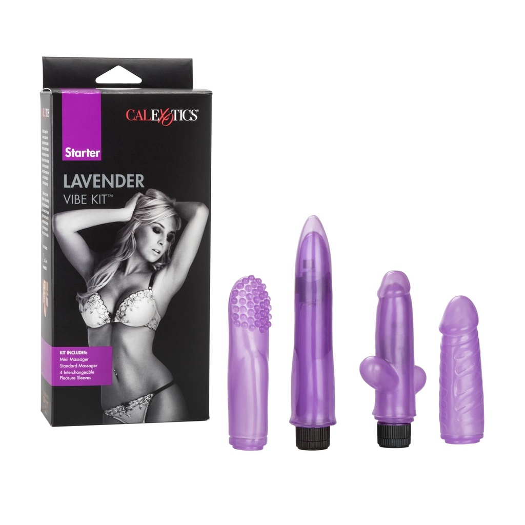 KIT VIBRADOR CALEXOTICS LAVENDER VIBE KIT