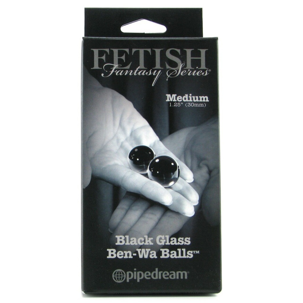 BOLAS FETISH FANTASY BLACK GLASS BEN WA BALLS