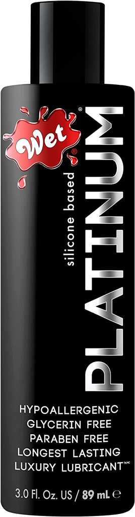 LUBRICANTE WET PLATINUM SILICONE 89ML