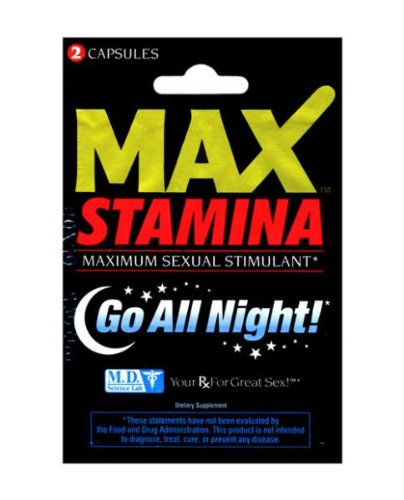 PASTILLAS MAX STAMINA C/2