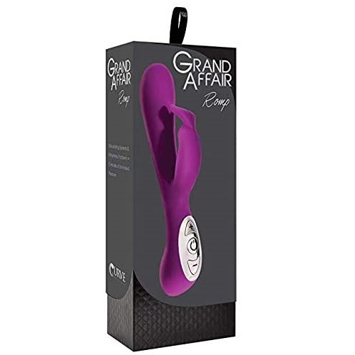 VIBRADOR ROMP RABBIT SILICONA PURPLE