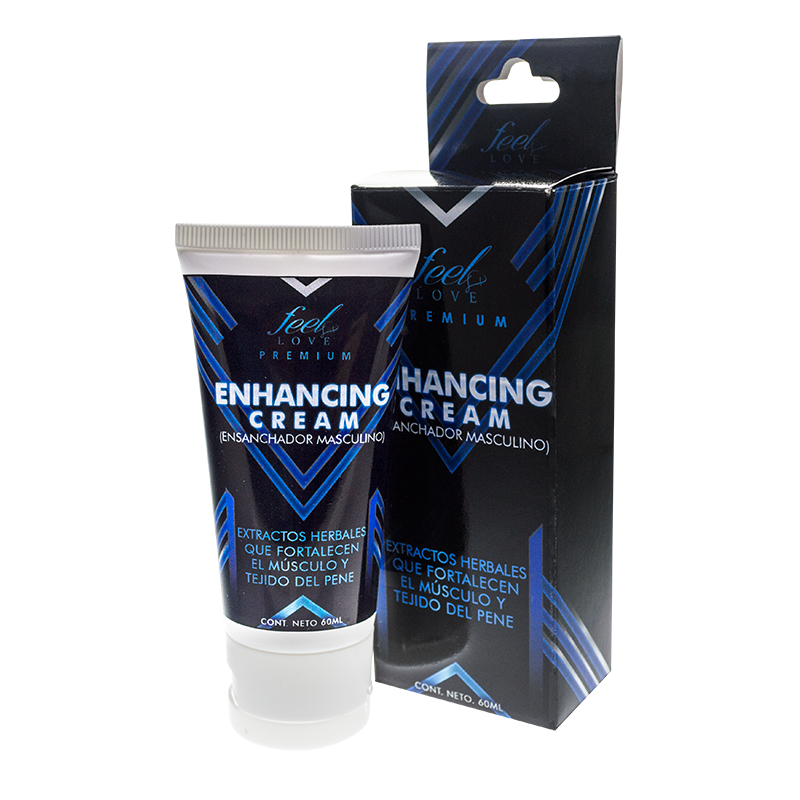 LUBRICANTE ENHANCING CREAM ENSANCHADOR MASCULINO FEEL LOVE PREMIUM 60 ML