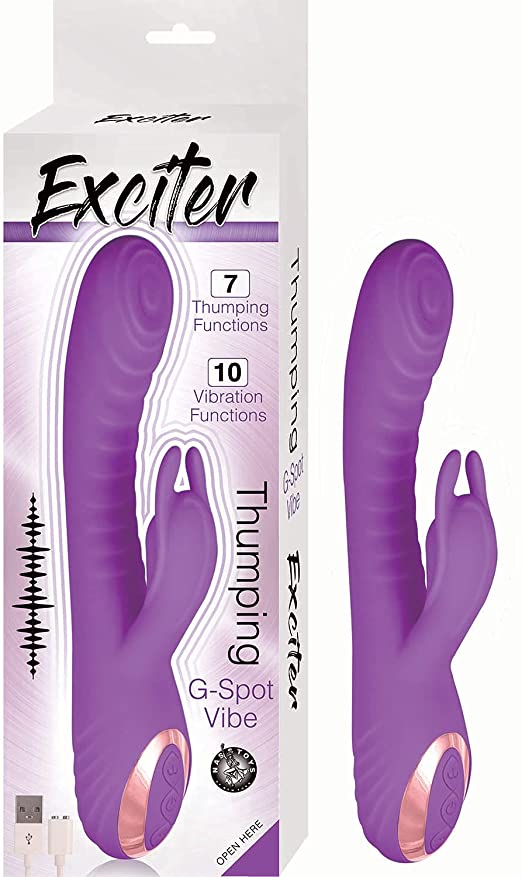 VIBRADOR EXCITER THUMPING G SPOT 10 FUNCIONES