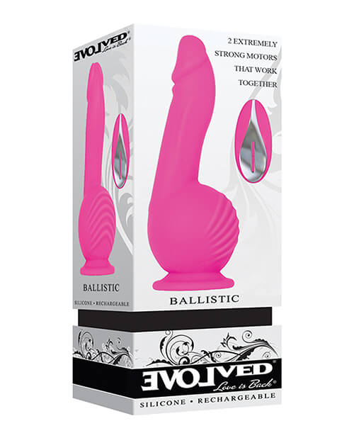 BALLISTIC VIBRADOR EXTRA FUERTE RECARGABLE 10 VELOCIDADES