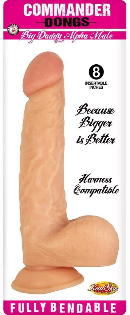 DILDO CONSOLADOR COMMANDERS DONG BIG DADDY ALPHA MALE