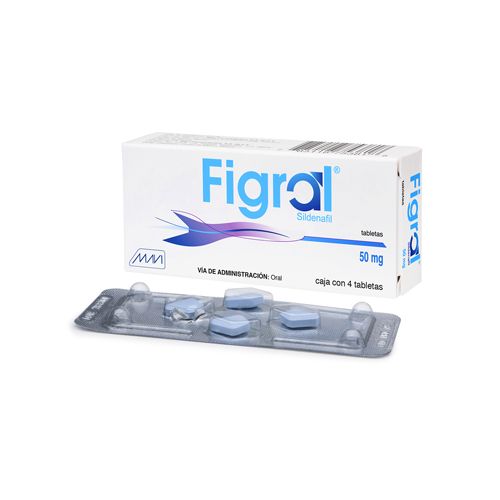 PASTILLA SILDENAFIL FIGRAL VIAGRA 50 MG