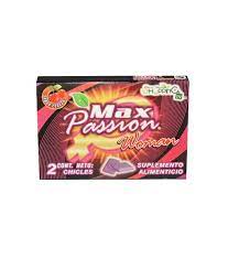 MAX PASSION CHICLE MUJER 2 PZS