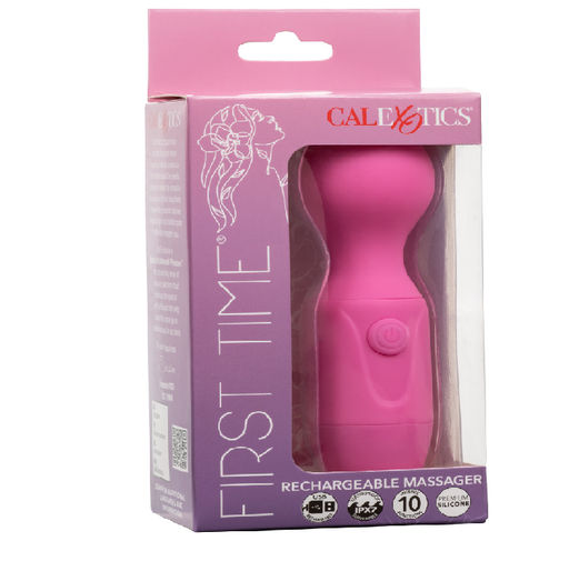 [SE0003003] MASAJEADOR RECARGABLE FIRST TIME ROSA