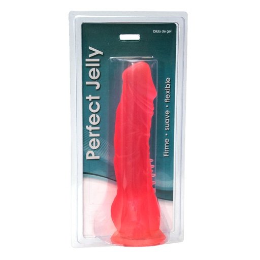 [MACNPERJ] DILDO PERFECT JELLY DE GEL COLOR DIFERENTES COLORES 