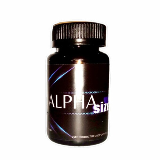 [ALPHA01] PASTILLAS GREAT PLUS ALPHA SIZE SUPLEMENTO ALIMENTICIO PARA HOMBRE 50 CAPS