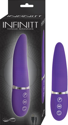 [VAR28231] VIBRADOR INFINITT TONGUE MASSAGER ROTANTE 7 VIBRACIONES 
