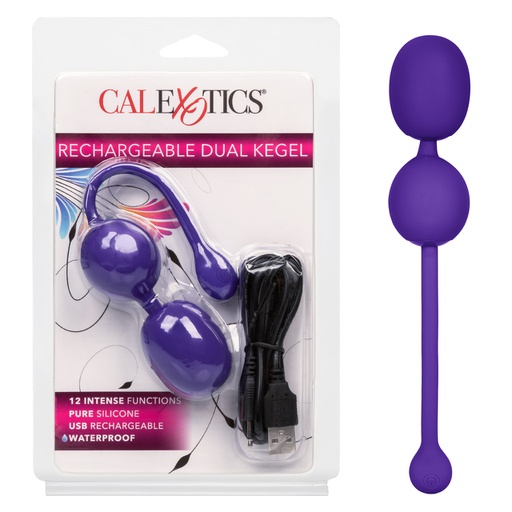 [SE1328202] BOLAS VAGINALES RECARGABLES DUAL KEGEL 12 VIBRACIONES