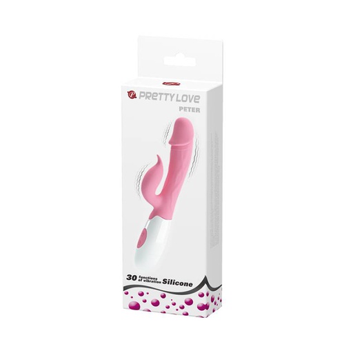 [BI0147061] VIBRADOR PRETTY LOVE PETER SILICONE