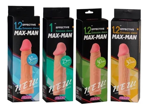 [818418] FUNDA EXTENSION MAX MAN 1.2&quot; NEW TEXTURA VARIOS COLORES