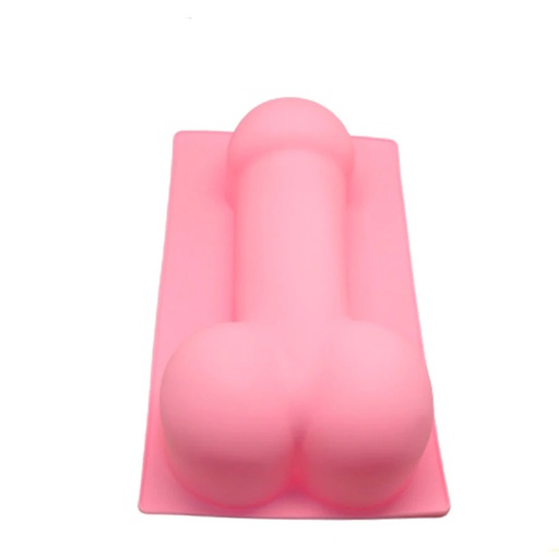 [BRO0059] MOLDE PARA HORNEAR PENE GRANDE SILICONA