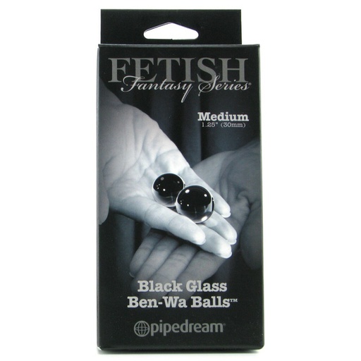 [PD443423] BOLAS FETISH FANTASY BLACK GLASS BEN WA BALLS