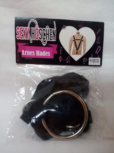 [2055] ARNES HADES CON ARGOLLA PARA DILDO MATERIAL VINIPIEL