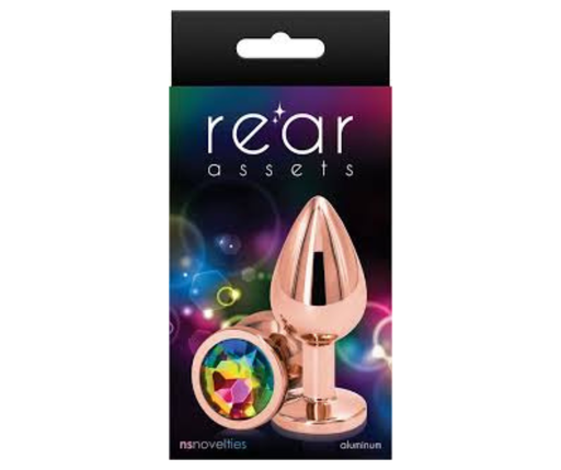 [NSN096129] PLUG REDONDO REAR ASSETS ROSE GOLD MEDIUM