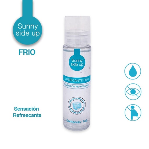 [SUNNYFRIO] LUBRICANTE SUNNY SIDE UP FRIO BASE AGUA 1 OZ