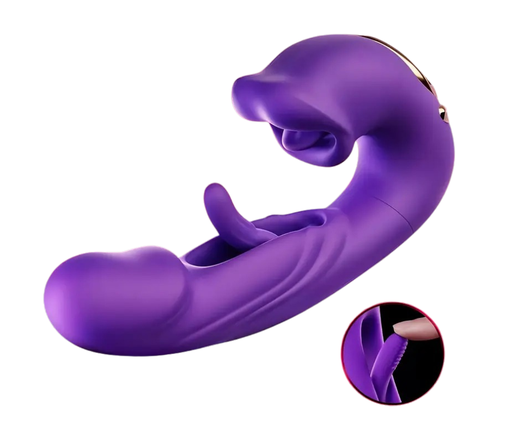 [MJ035] SPECIAL FLAPPING PUNTO G Y CLITORIS RECARGABLE