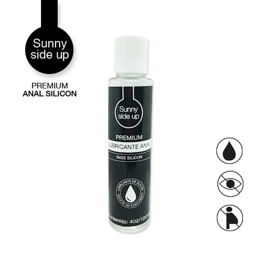 [SUNNYSILI4] LUBRICANTE PREMIUM ANAL SILICON 4 OZ SUNNY SIDE UP
