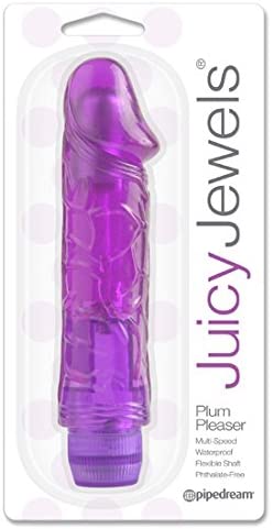 [PD123012] VIBRADOR JUICY JEWELS PLUM PLEASER JELLY MORADO