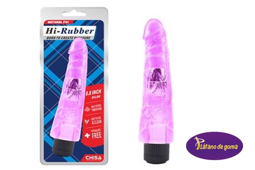 [CN101876454] VIBRADOR 8.8 PULGADAS MORADO HI RUBBER