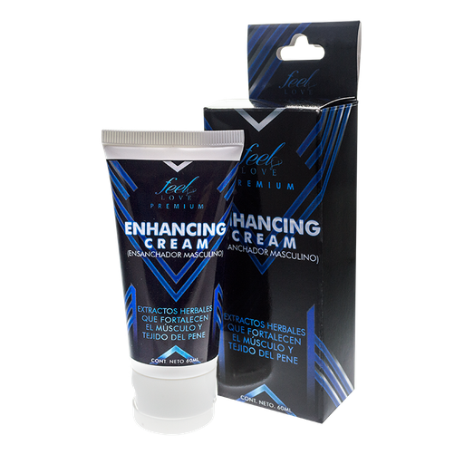 [FEELENSA] LUBRICANTE ENHANCING CREAM ENSANCHADOR MASCULINO FEEL LOVE PREMIUM 60 ML