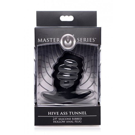 [AF982] PLUG ANAL EXPANSOR MASTER SERIES HIVE ASS TUNNEL 2.9 SILICONE RIBBED