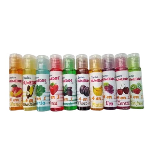 [SH1100] LUBRICANTE SUEÑOS HUMEDOS SABORES 10 ML