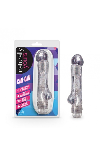 [BL84549] VIBRADOR NATURALLY YOURS CAN CAN CLEAR