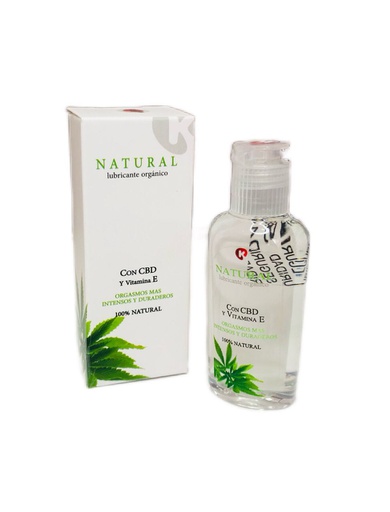 [LUB1200] LUBRCANTE NATURAL CBD 30 ML