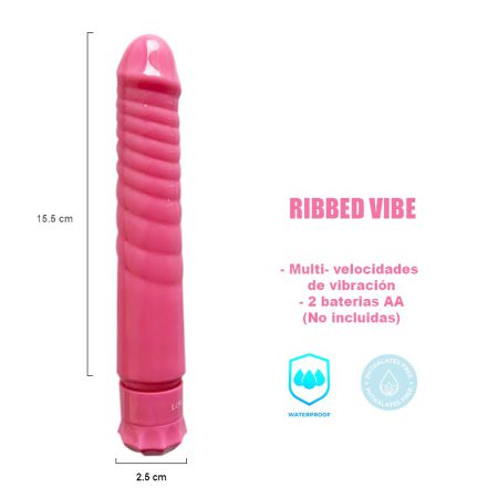 [672] VIBRADOR TOP CAT RIBBED VIBE 