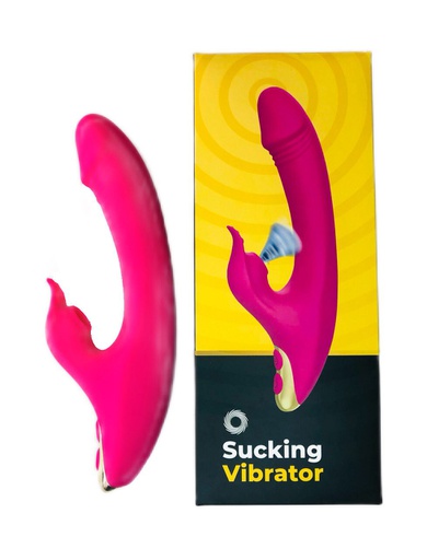 [USKE02P] VIBRADOR RECARGABLE DOBLE ESTIMULACION CON AIR PULSE