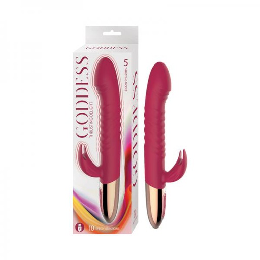 [NT3144] VIBRADOR THRUSTING GODDESS SILICONA