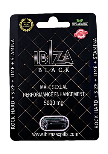 [IBIZA5000] VIGORIZANTE IBIZA BLACK 5000