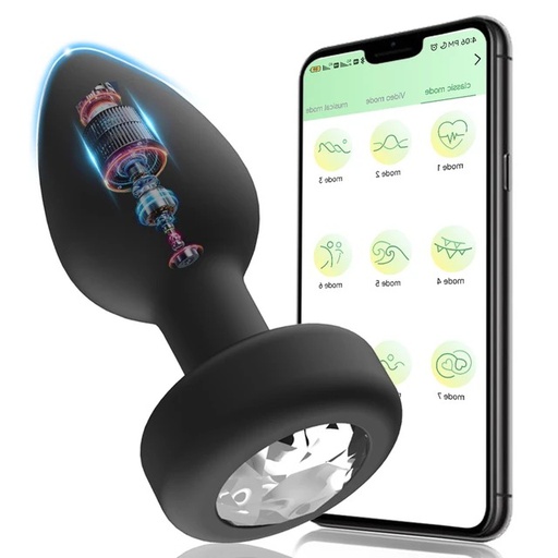 [BP0603] PLUG ANAL CON VIBRACION CONTROL APP