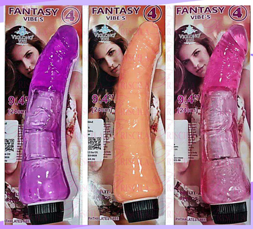 [VLT004] VIBRADOR REALISTA FANTASY VIBES 24 CM