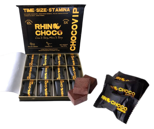 [CHOCORHINO] CHOCOLATE RHINO VIGORIZANTE Y TAMAÑO