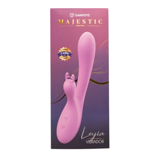 [VIB973] LEYLA DOUBLE VIBRADOR RECARGABLE