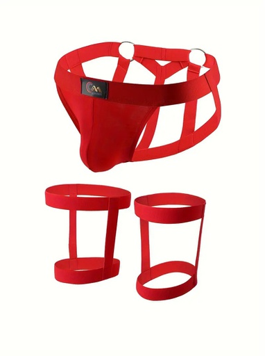 [AR3020] SUSPENSORIO CON ARNES Y LIGA MULTICOLOR