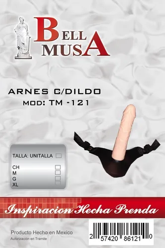 [TM121] ARNES DE VINIL CON DILDO