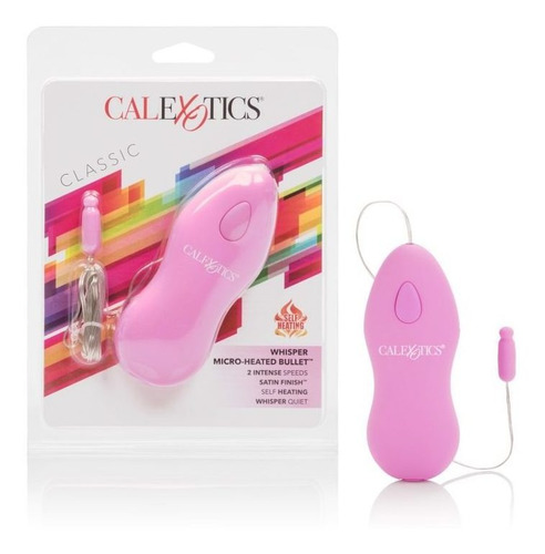 [SE0044] CLASSIC VIBRATOR CALEXOTICS WHISPER MICRO BULLET COLORES