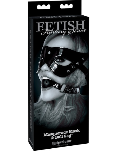 [PD444723] BDSM FETISH MASQUERADE MASK BALL GAG MASCARA Y MORDAZA