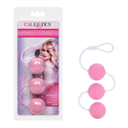 [SE0004372] BOLAS FIRST TIME TRIPLE LOVE BALLS ROSA