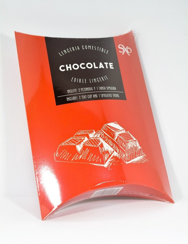 [LECC01] LENCERIA COMESTIBLE CHOCOLATE SXO