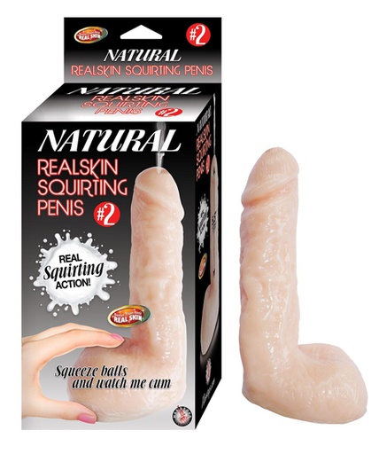 [MP2842] DILDO NATURAL REALSKIN SQUIRT PENIS # 2 DE 6&quot;