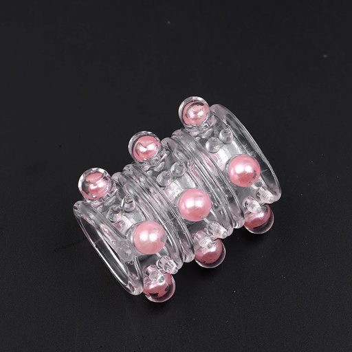 [GK14036] FUNDA SILICONE CON PERLAS