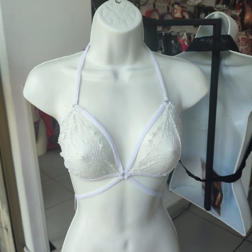 [LEN00015] BRALETTE ASHLEY ENCAJE BLANCO